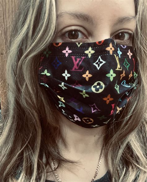 louis vuitton designer face mask for sale